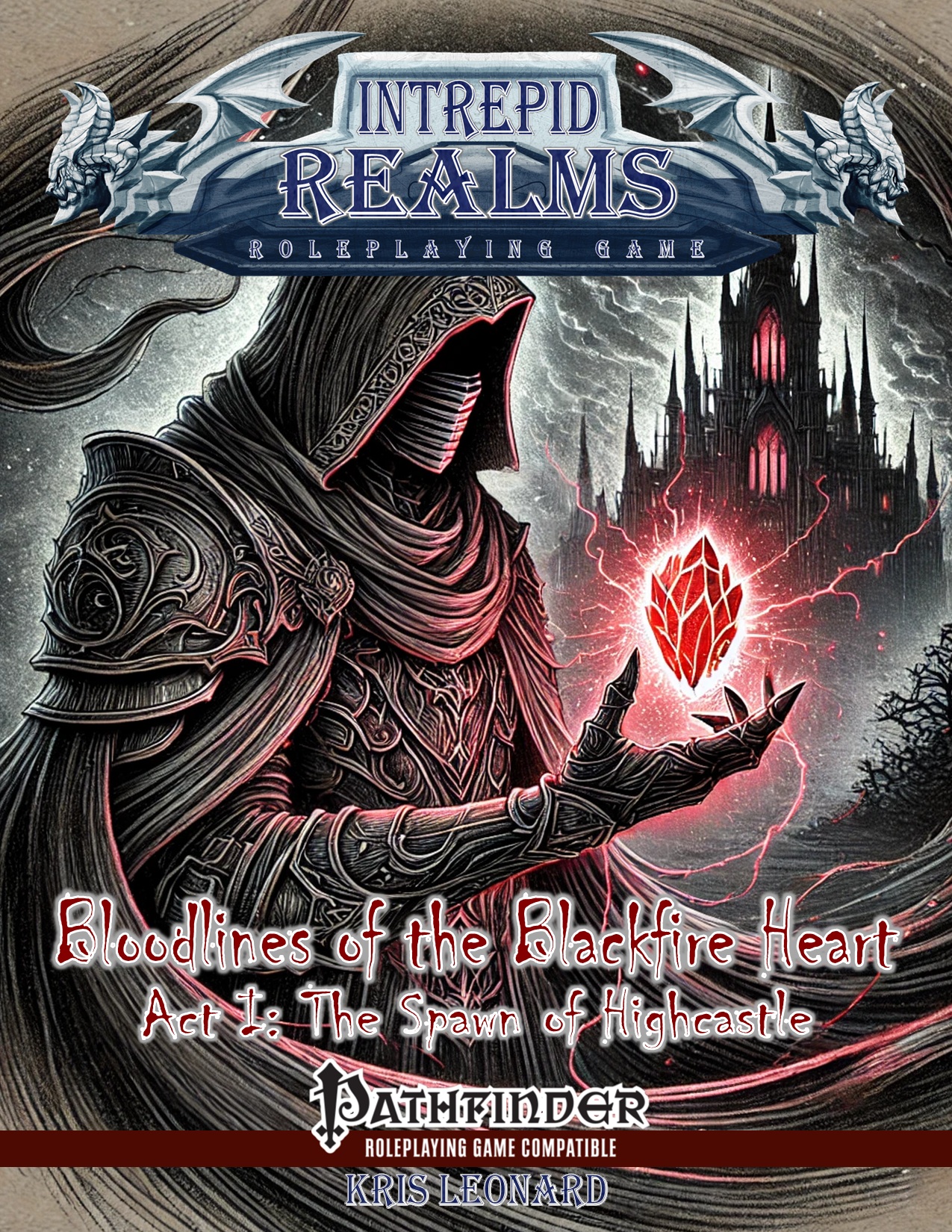 Bloodlines of the Blackfire Heart - Title Page